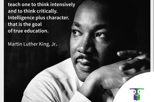 martin luther king goal education