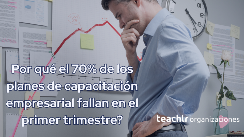 ¿Por qué el 70% de los planes de capacitación empresarial fallan en el primer trimestre?